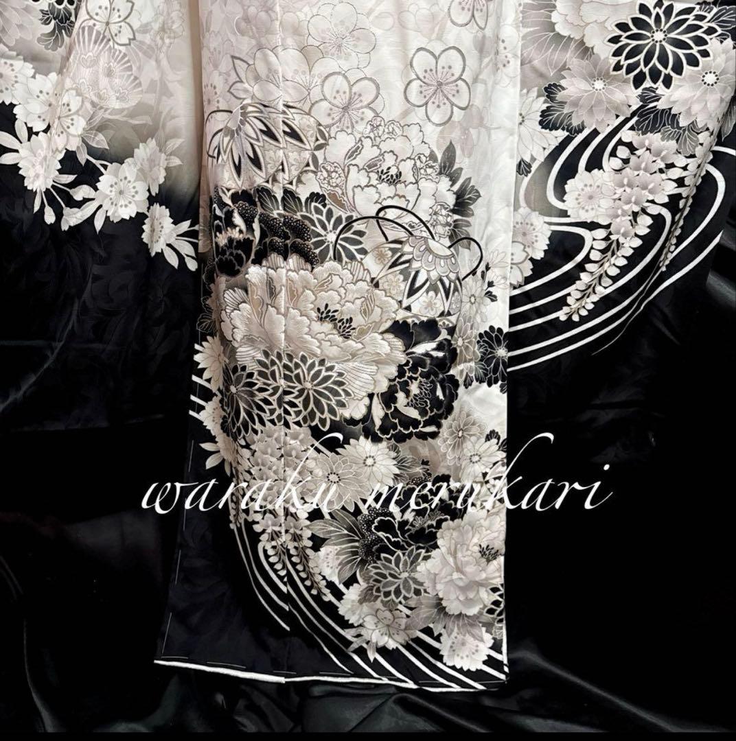 ♦︎豪華絢爛♦︎成人式♦︎牡丹桜菊紋様♦︎豪華刺繍♦︎銀彩加工♦︎フルオーダー