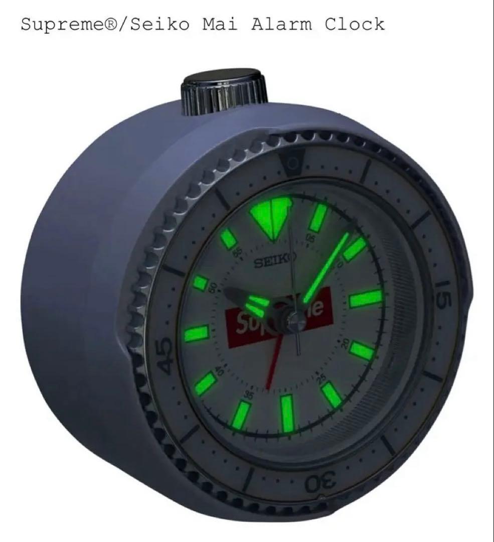 Supreme®/Seiko Mai シュプリームアラームクロック ホワイト