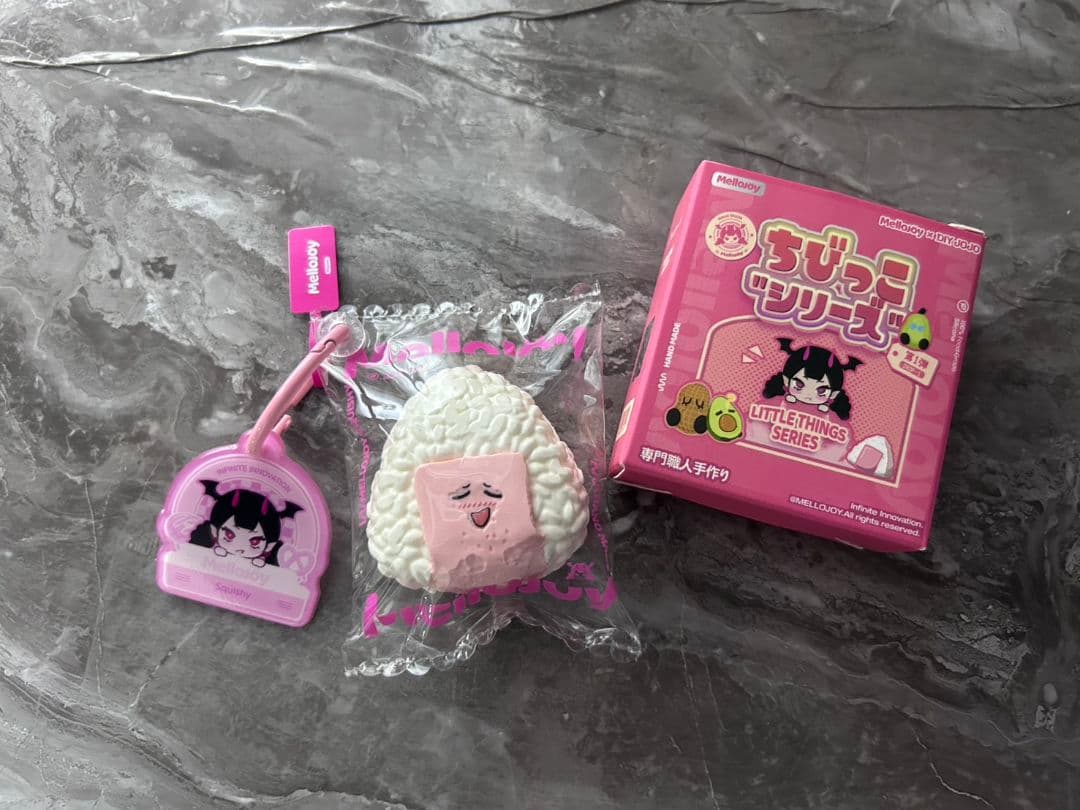 【!!最終値下げ!!】メロジョイ ちびっこシリーズ おにぎり スクイーズ1個