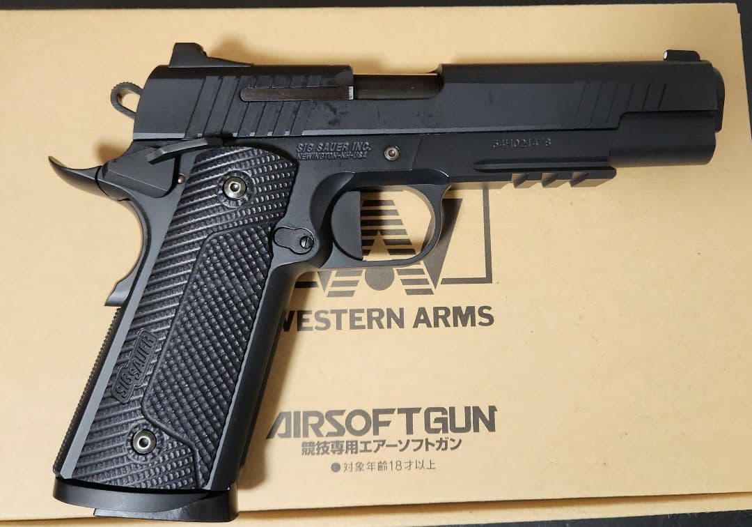 WESTERN ARMS SIG SAUER 1911-X ガスガン