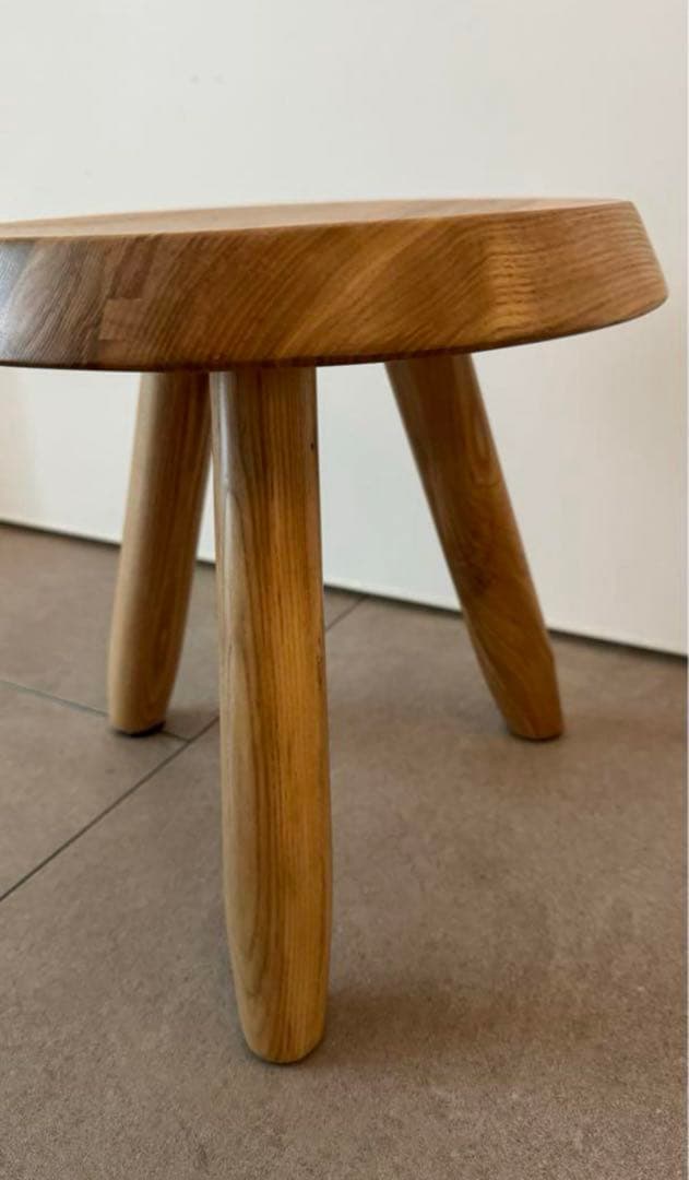 【新品・未使用】ベルジェスツール　カッシーナ　ナチュラル