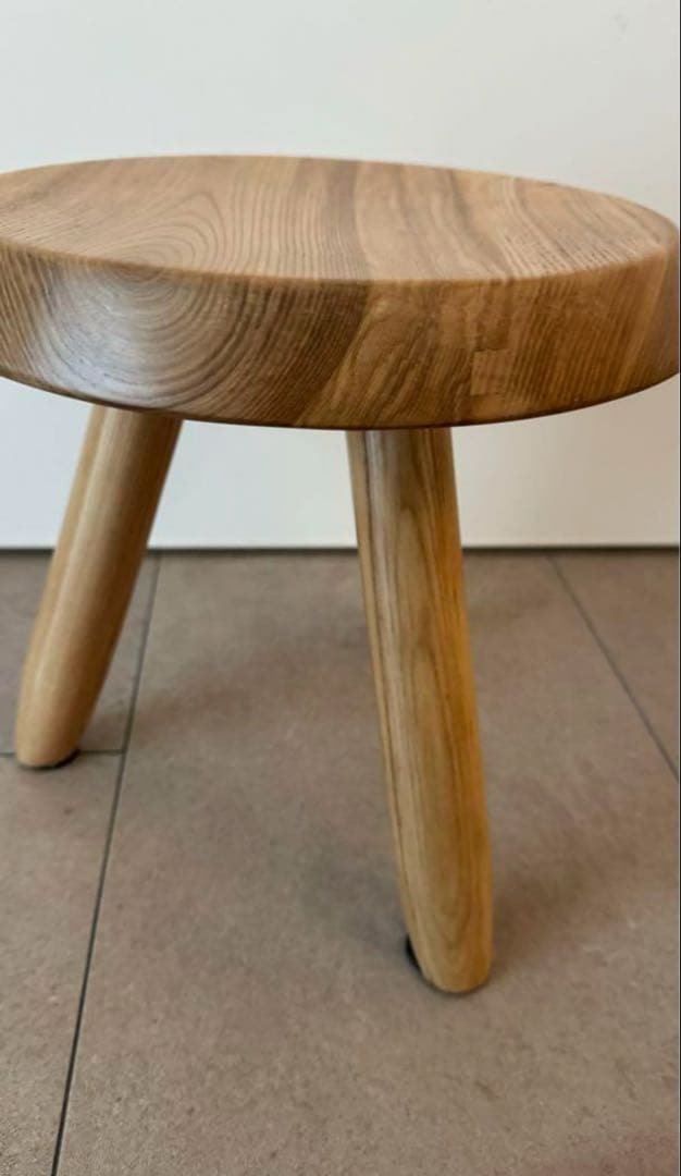 【新品・未使用】ベルジェスツール　カッシーナ　ナチュラル