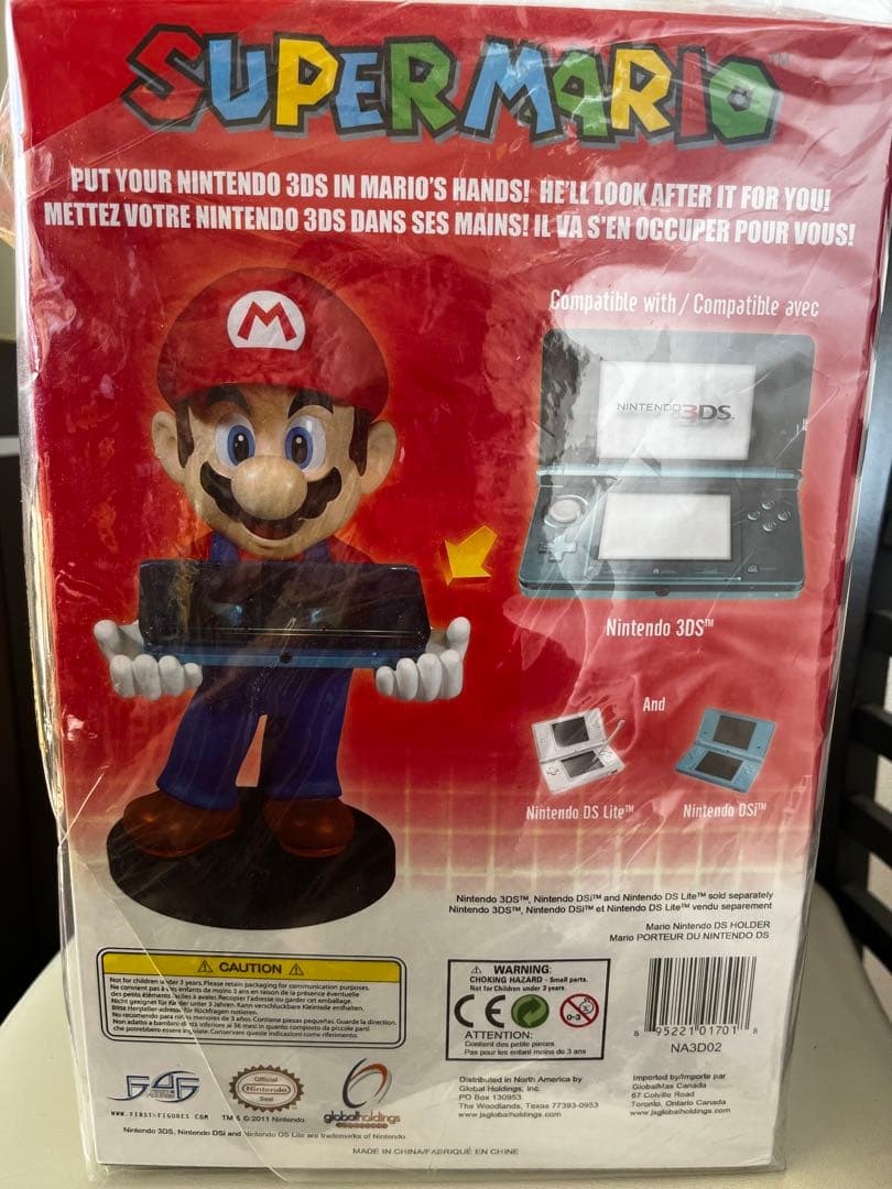【新品・未開封品・箱あり】Mario Nintendo DS Holder