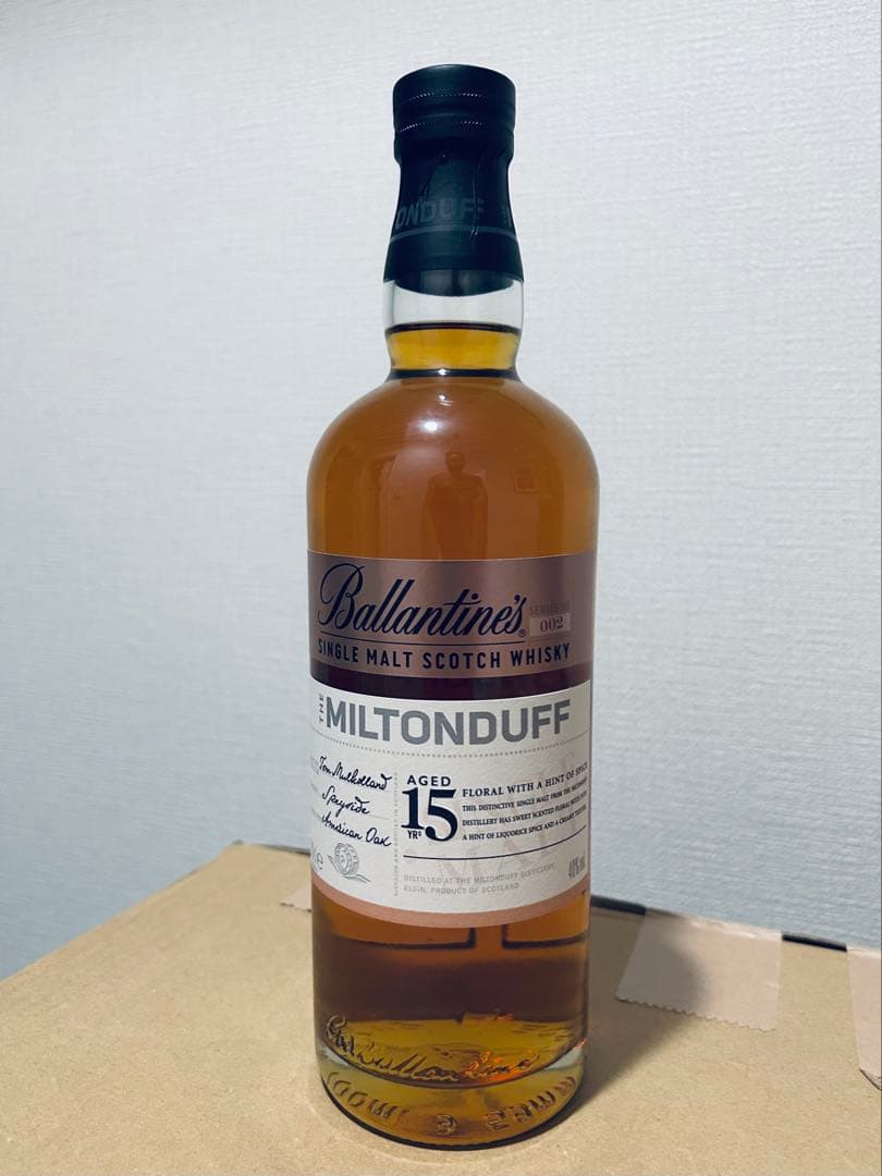 Ballantine's Miltonduff 15年　本日限り
