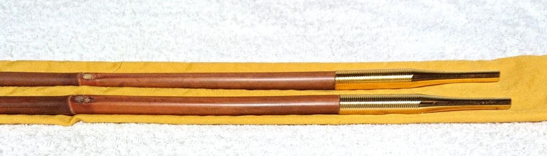 茶道具 如心斎好煙管壱双A447