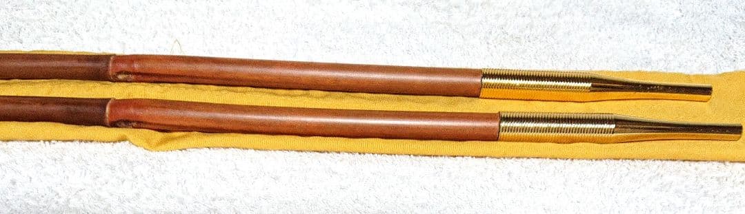 茶道具 如心斎好煙管壱双A447