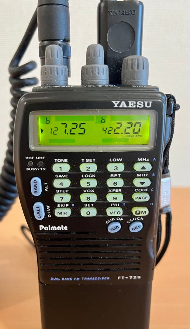 YAESU FT-729 デュアルバンド　トランシーバー　アマチュア無線