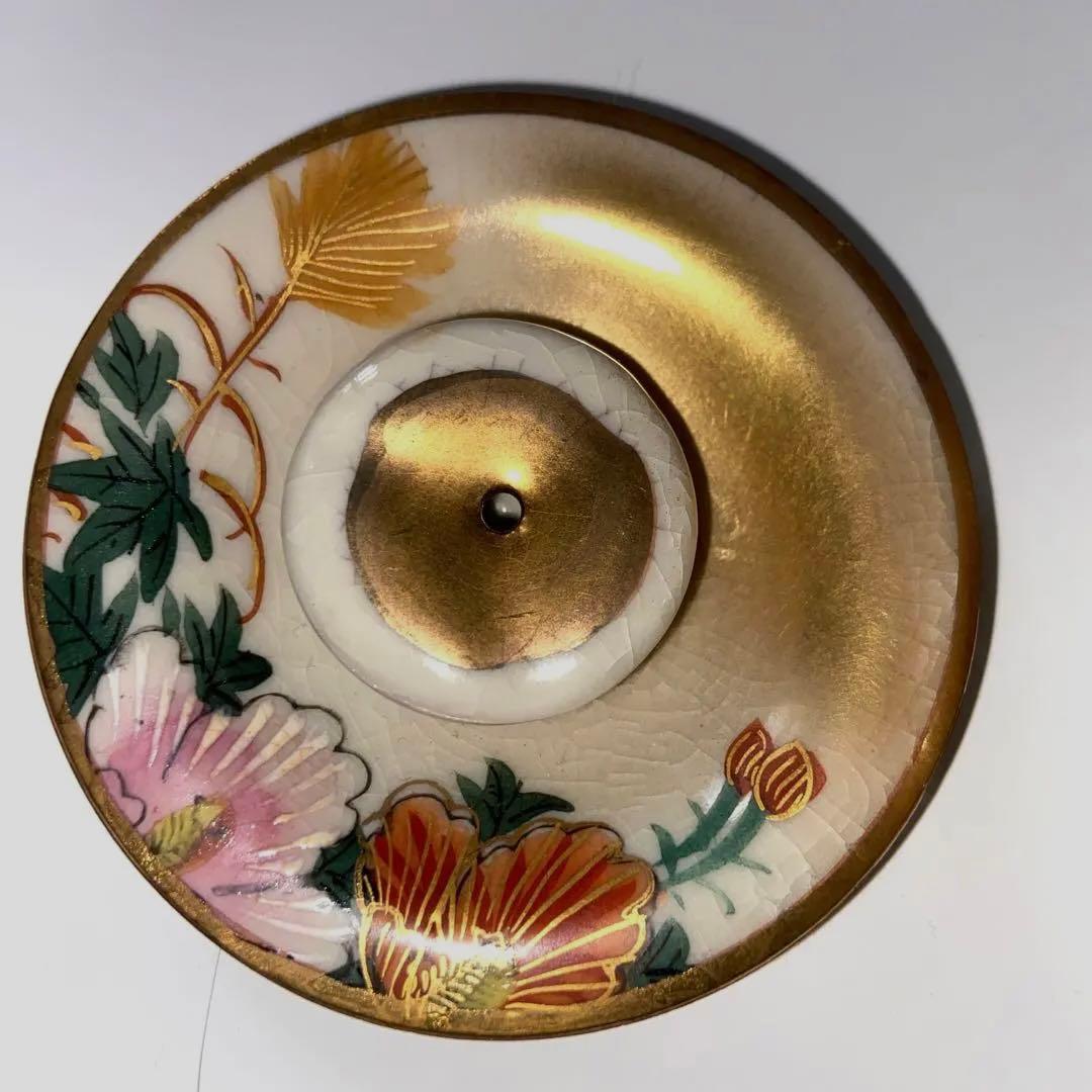 蔵出し！時代物・レトロ・アンティーク【　九谷焼・九谷光崖　急須、お茶碗5客　】