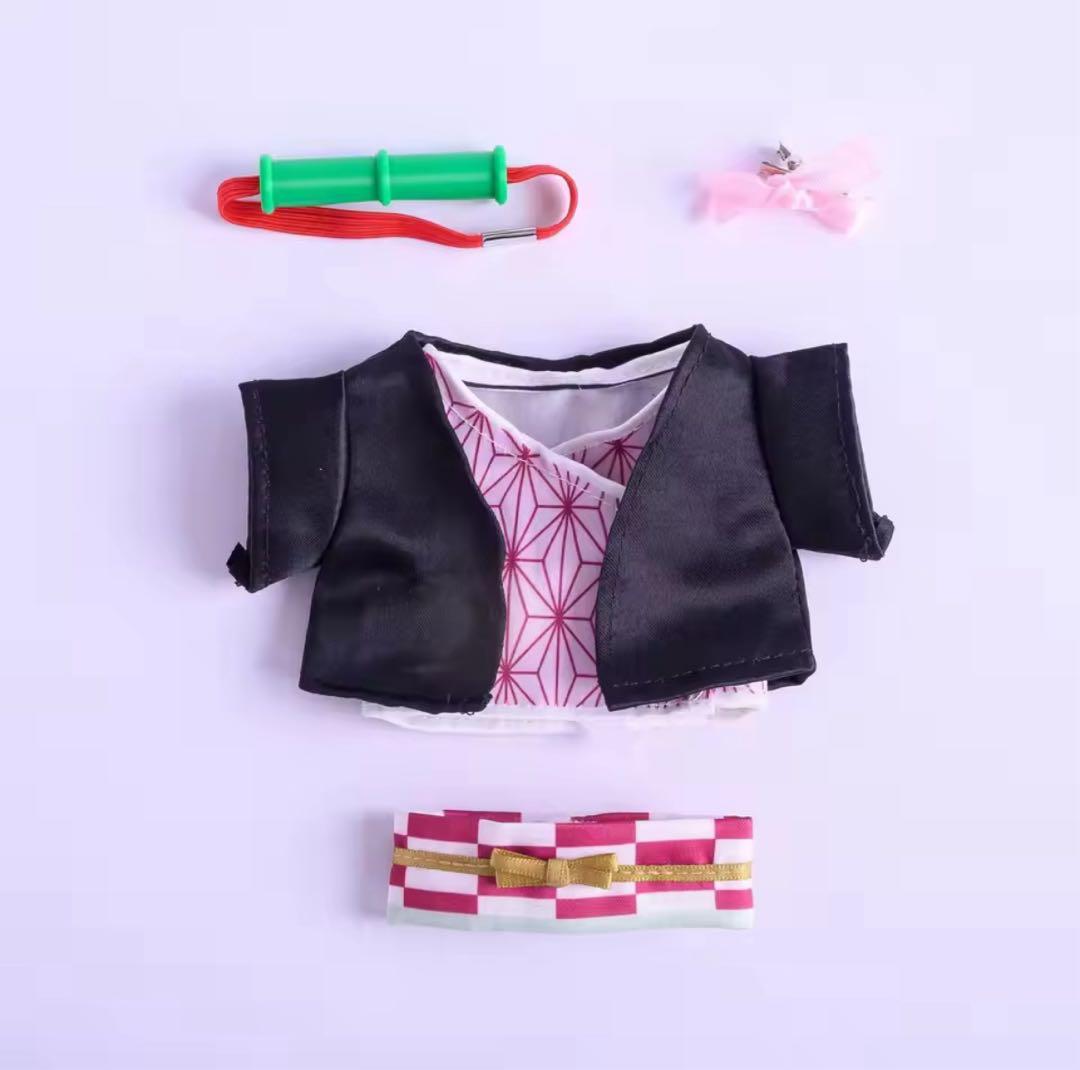 Labubuラブブ 15〜17cm用 和風隊服風コスチューム 8点セット