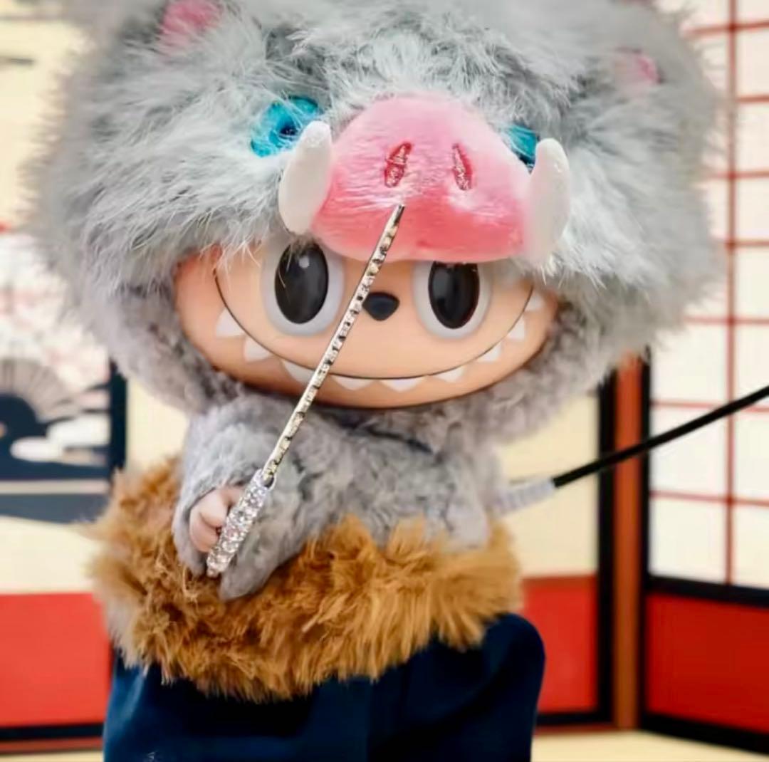 Labubuラブブ 15〜17cm用 和風隊服風コスチューム 8点セット