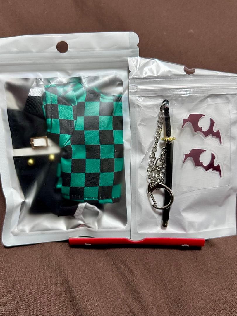 Labubuラブブ 15〜17cm用 和風隊服風コスチューム 8点セット