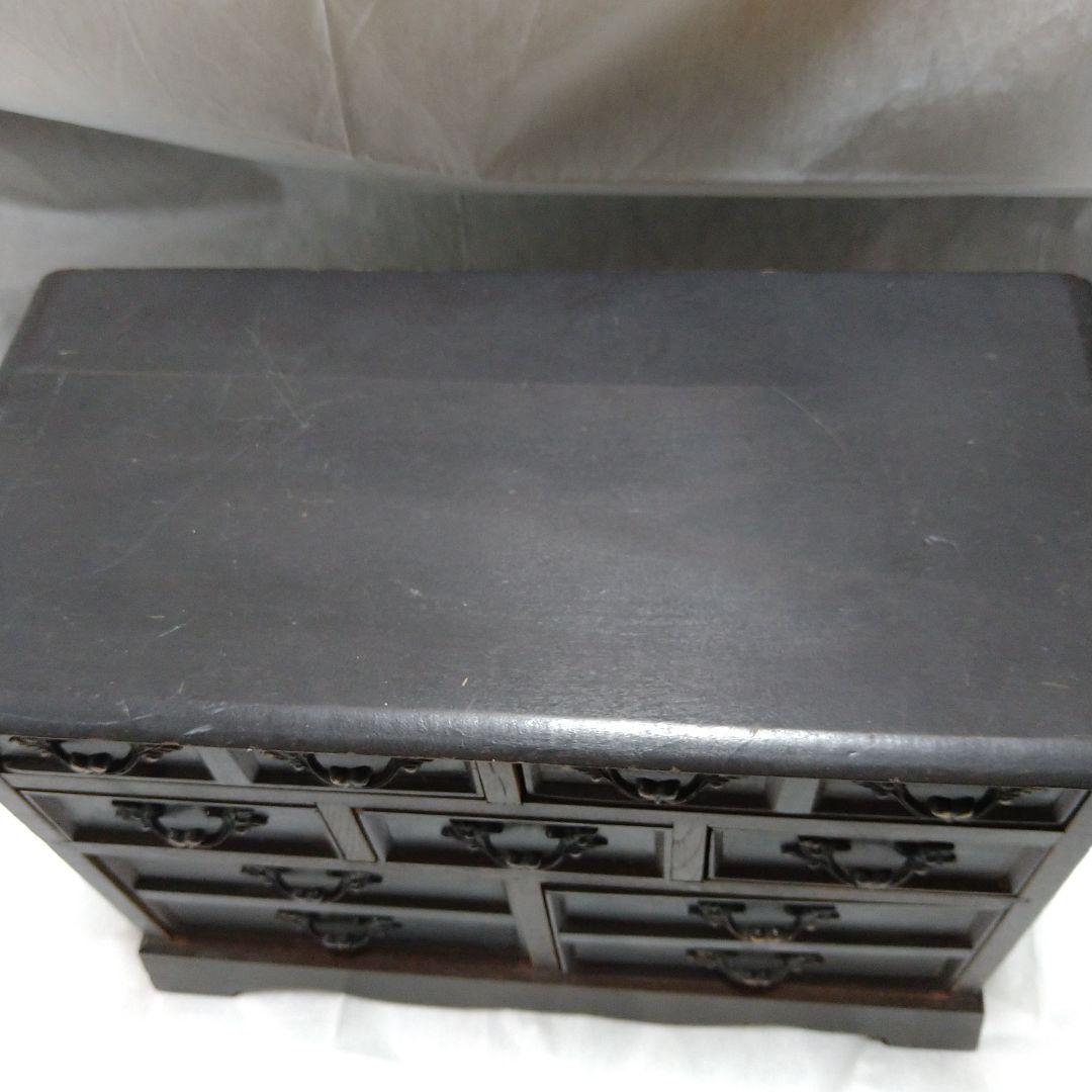 昭和レトロ　ヴィンテージ　和箪笥　小物入れ　オルゴール　木製