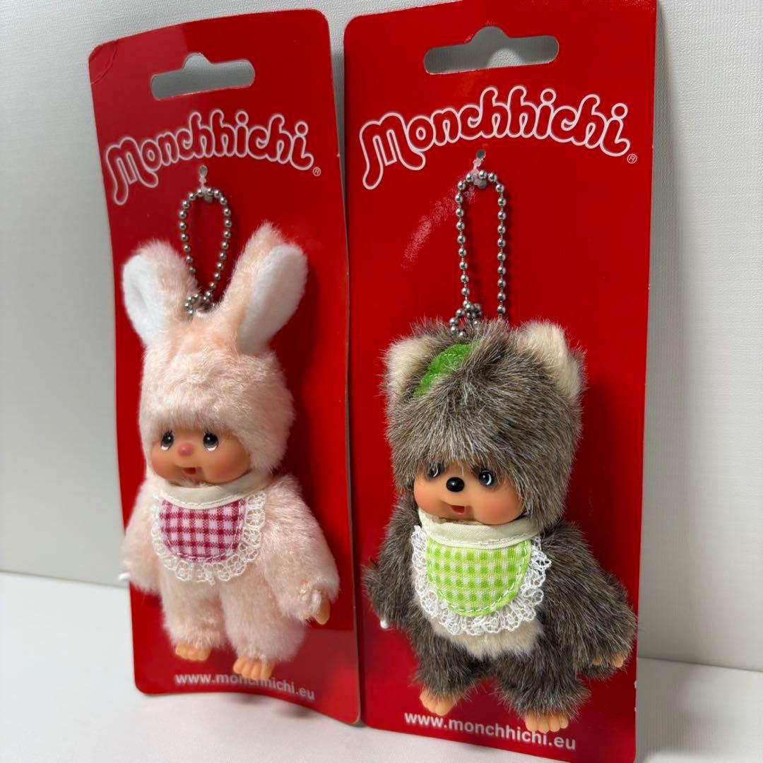 新品 EU限定 モンチッチ フレンズ 2体セット チムたん タヌタヌ　2692