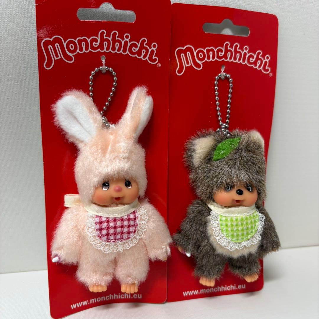 新品 EU限定 モンチッチ フレンズ 2体セット チムたん タヌタヌ　2692