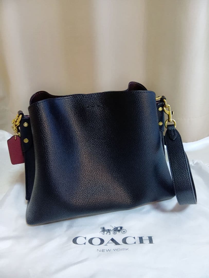 COACH コーチ ウィロウ ショルダー バッグ カラーブラック