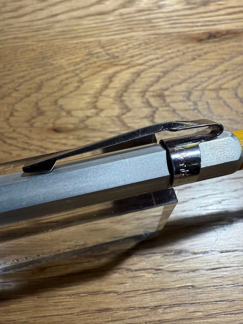 廣瀬鐵筆堂 六角軸 アルミ PG5カスタム クリップ付き