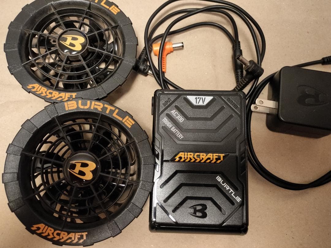 バートル AC300 バッテリーファンセット