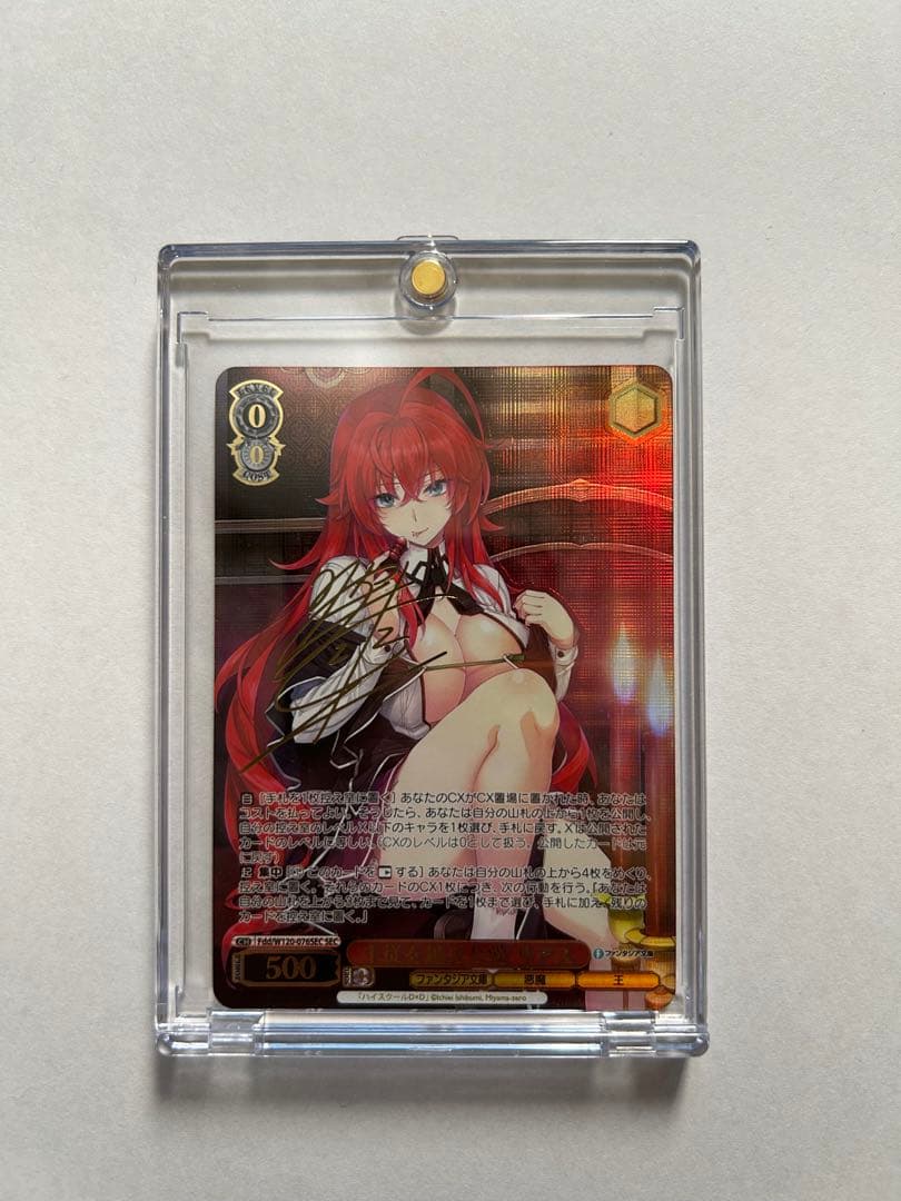 主従を越えた愛　リアス　SEC サイン　ハイスクールd×d