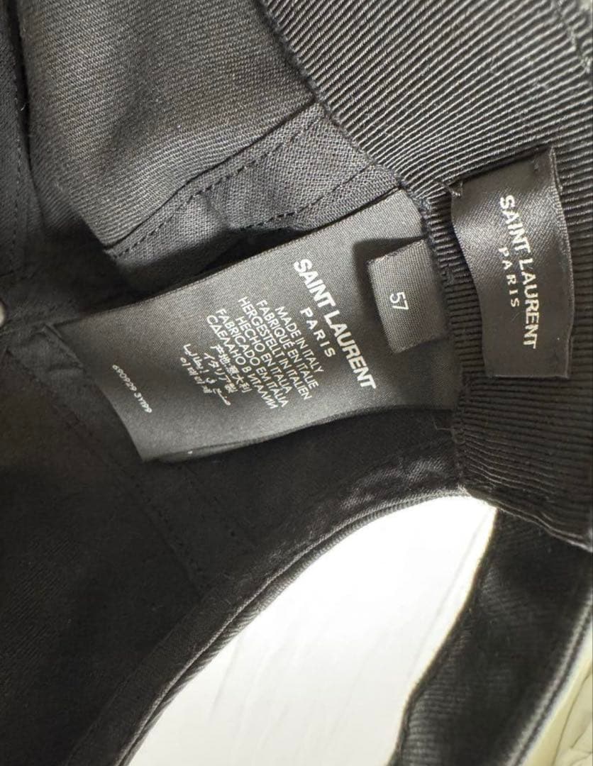 SAINTLAURENT サンローラン ベースボールキャップ メンズ レディース