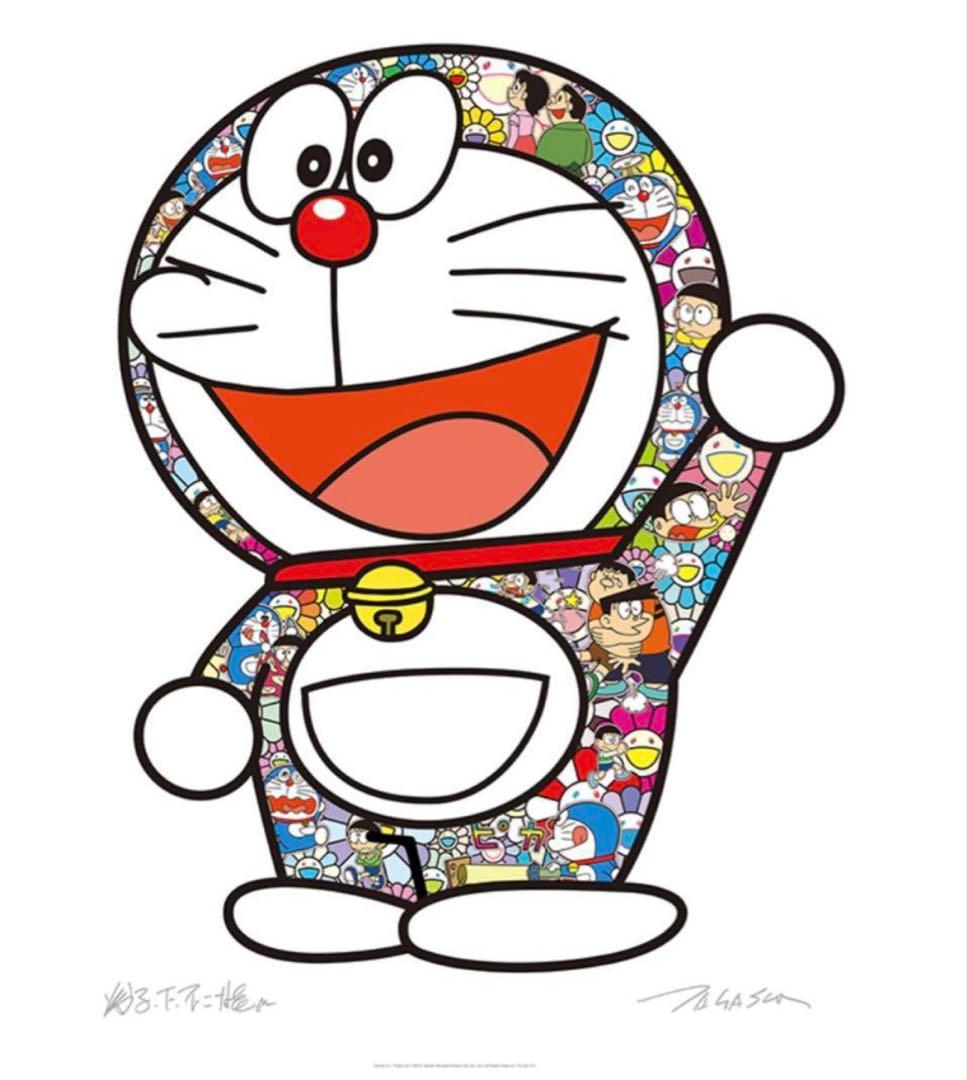【ポスター】村上隆 ×ドラえもん ドラえもんありがとう