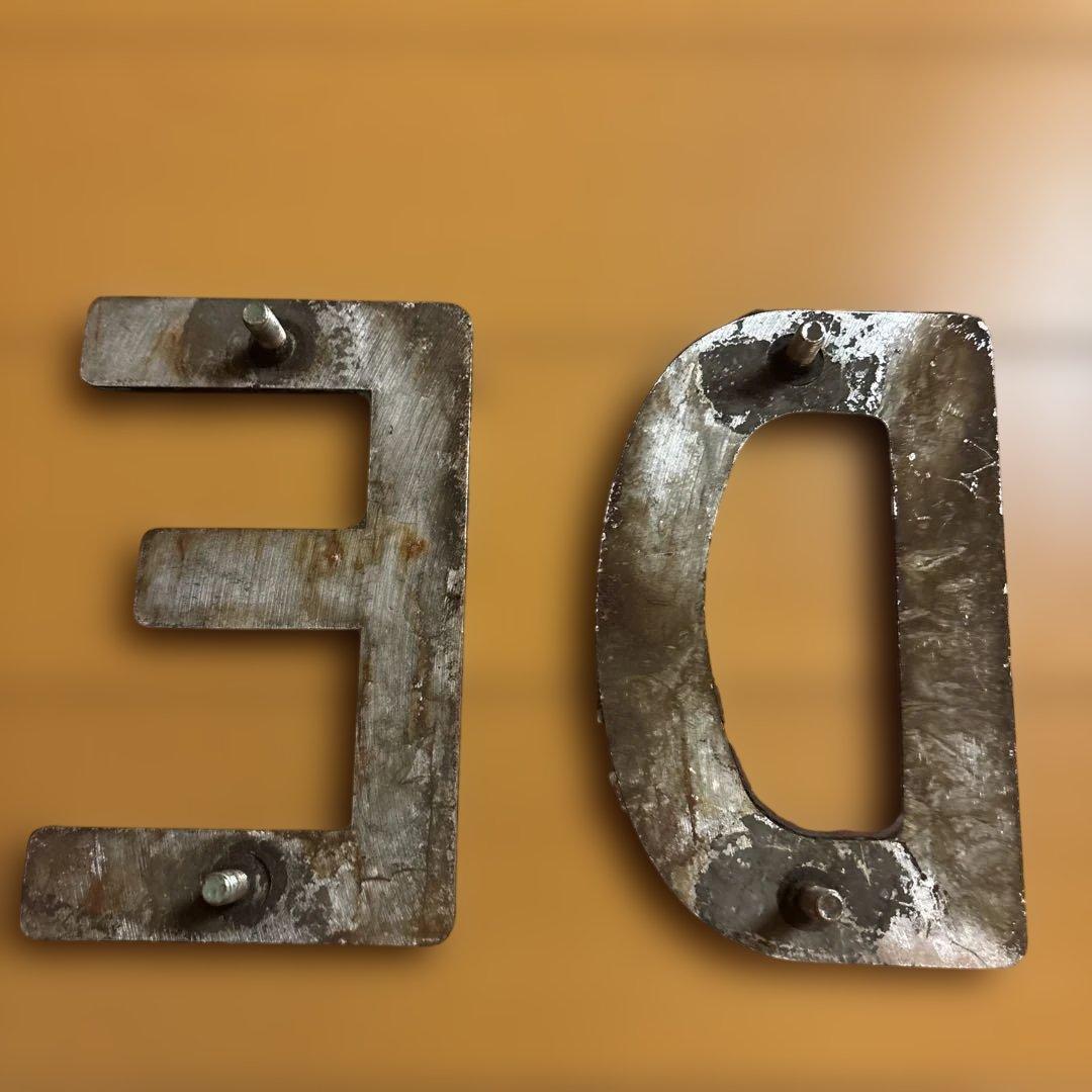 鉄道　番号プレート　ED7539