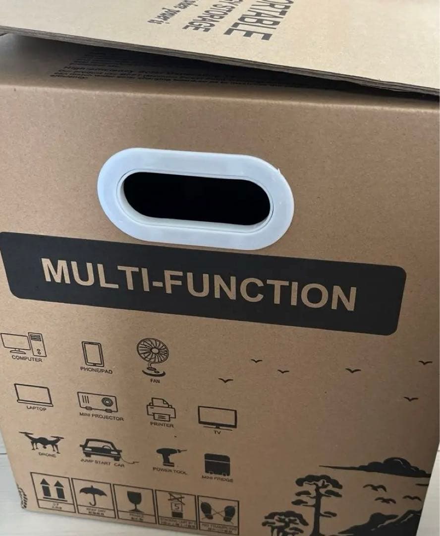 アウトドア充電式ポータブルインバーター　発電所　1200w 新品PSEマークあり