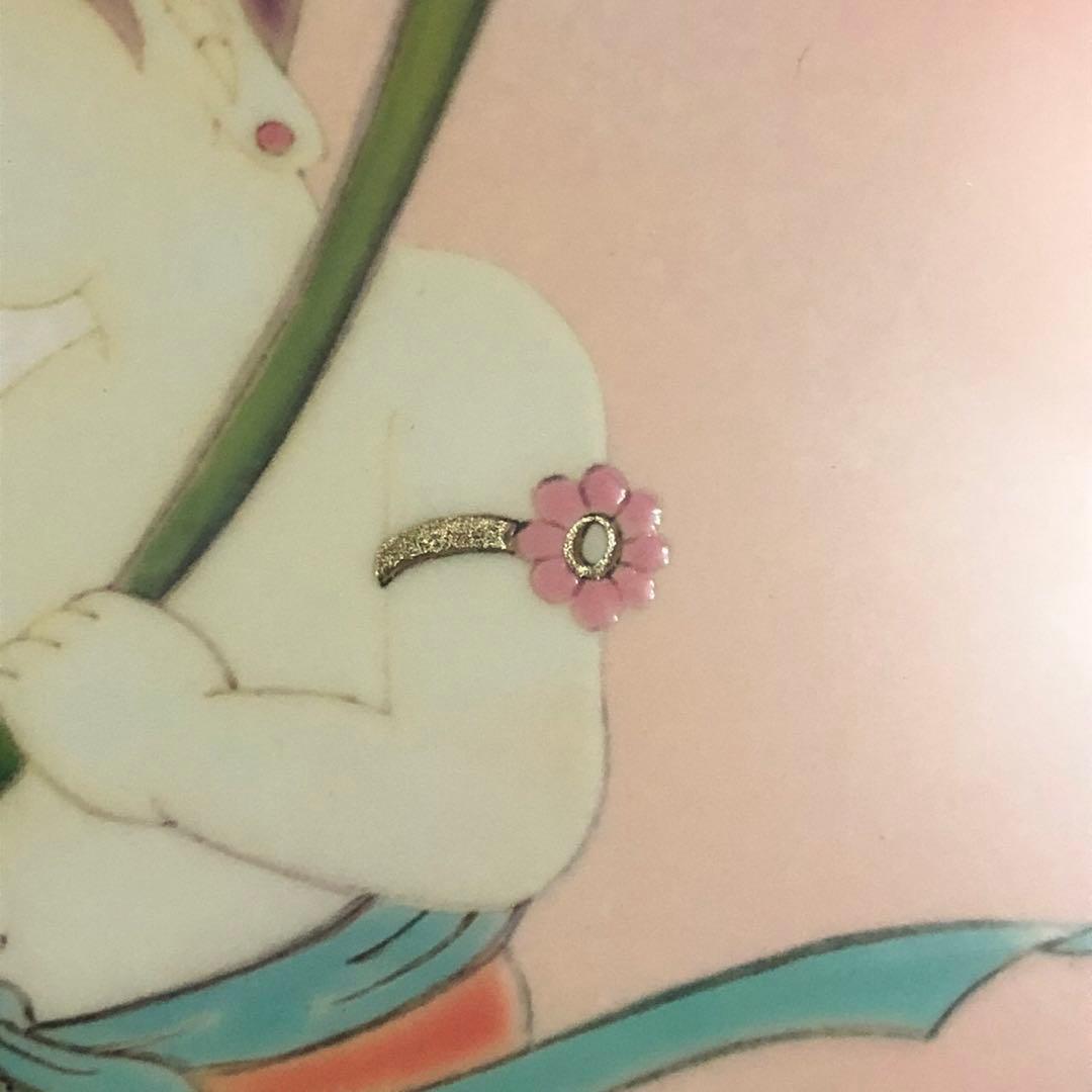 【大幅値下げ中】草場一壽 陶彩画 シルクレ 雨あがる