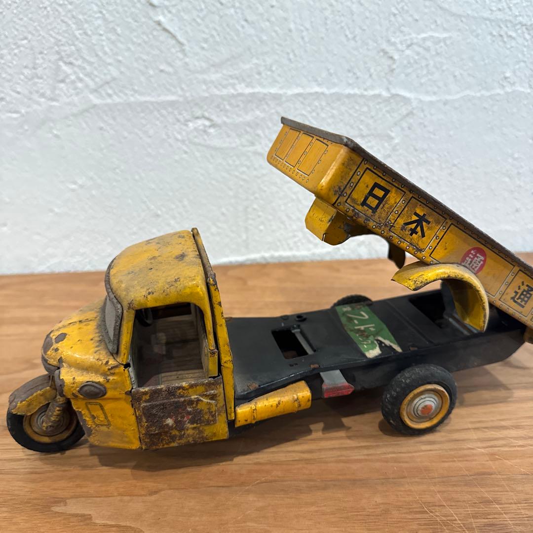 バ*ト様 野村トーイ 日本通運 三輪トラック ブリキ 当時物