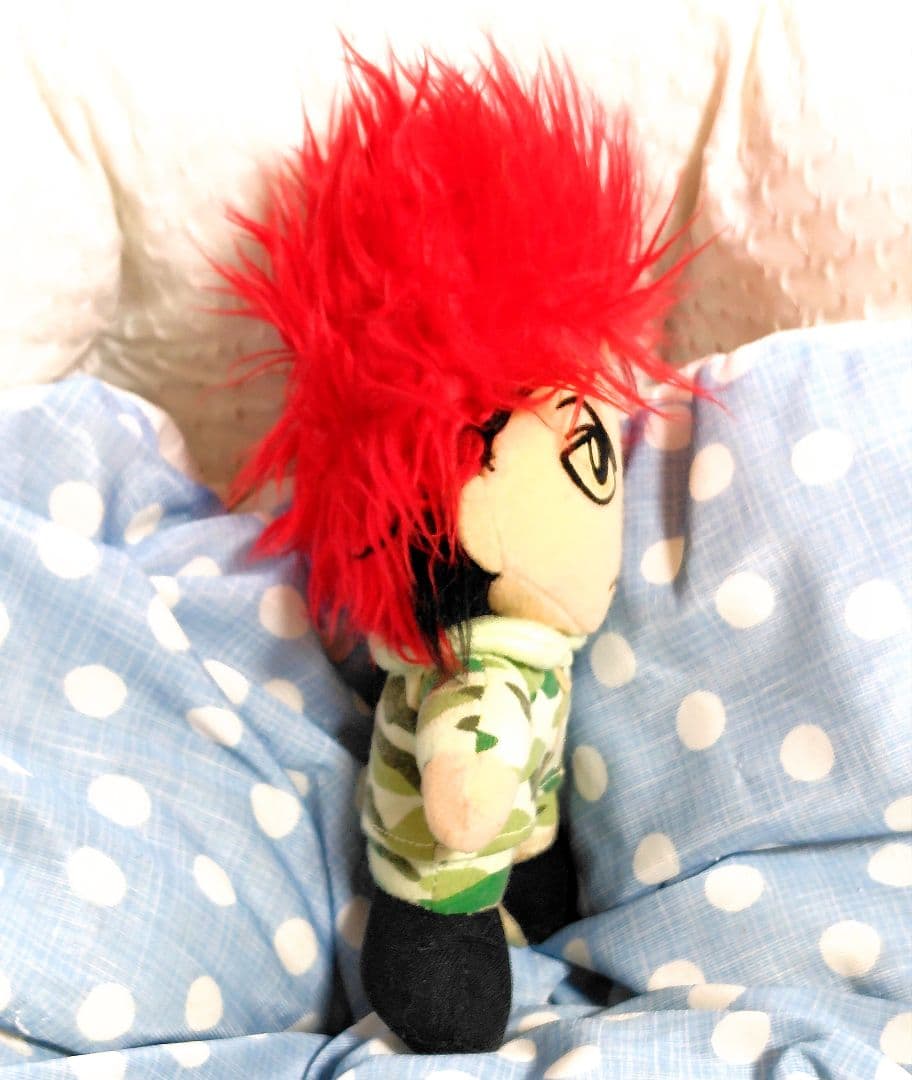 【入手困難】X-japan hide　初期版ぬいぐるみ&新品ラゲッジタグ　非売品