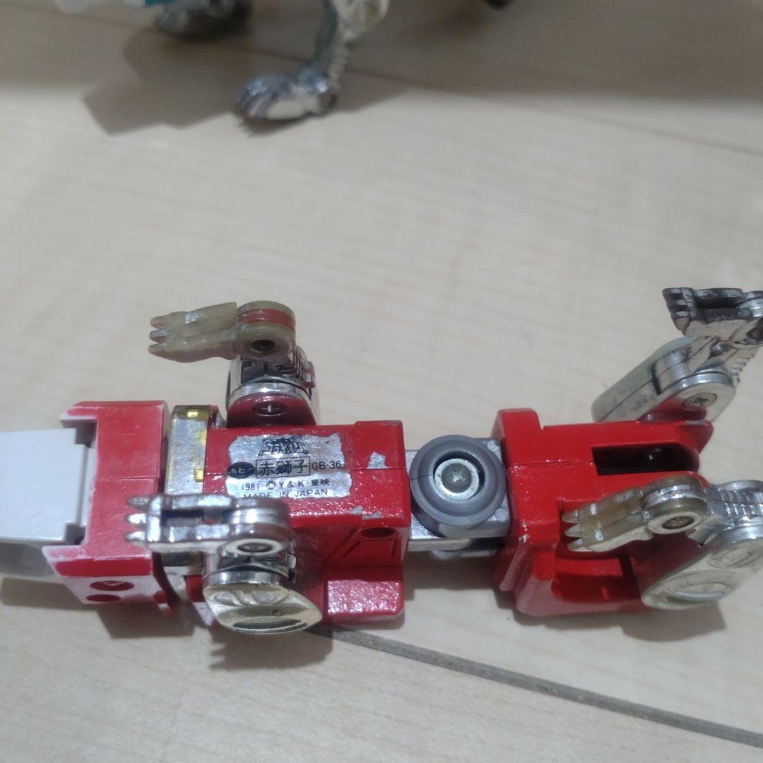 未来獣合体百獣王ゴライオン　超合金　ポピー　1981年　日本製　44年前当時物