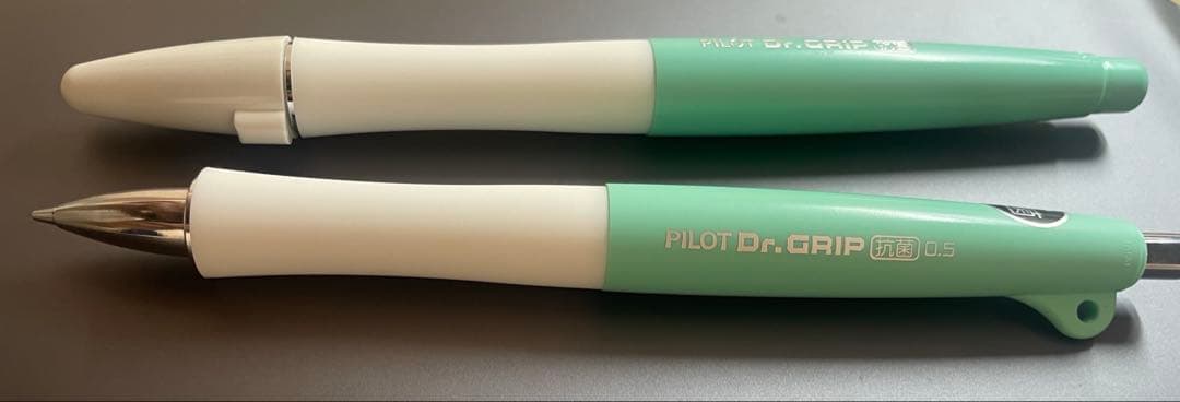 廃番　ドクターグリップ抗菌仕様シャープペンball penセット　１９９４年発売
