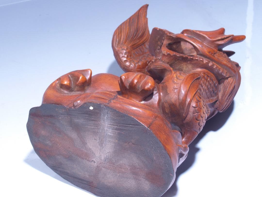 民間仕入れ品　中国清時代 　置物I0538A11-3