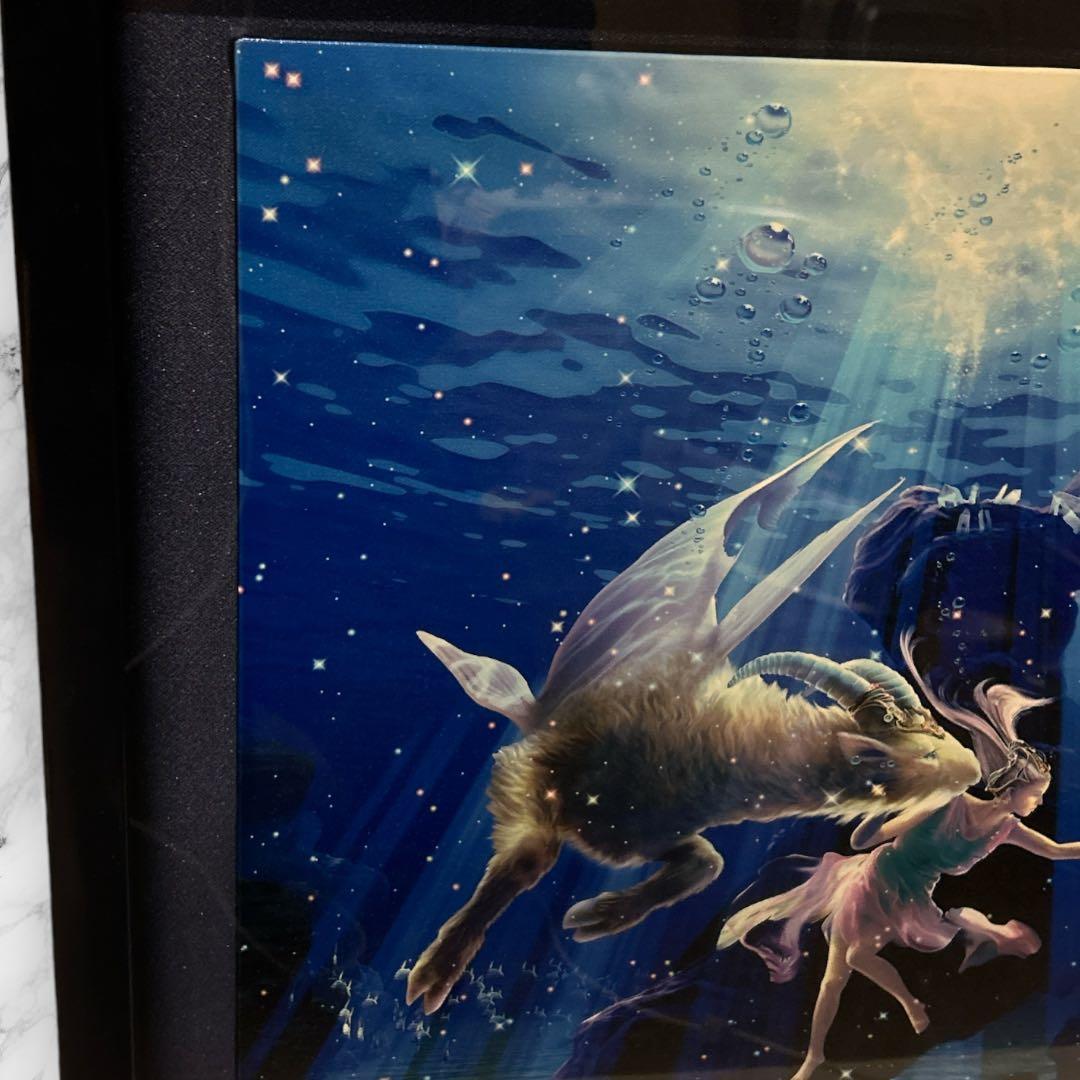 【希少】KAGAYA カプリコーナス 山羊座 直筆サイン版画