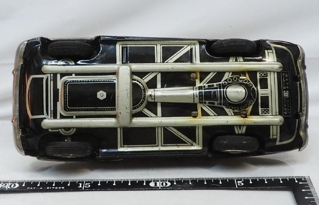 萬代屋【初代トヨペット クラウン警視庁パトカー欠品有】ブリキtin car箱無