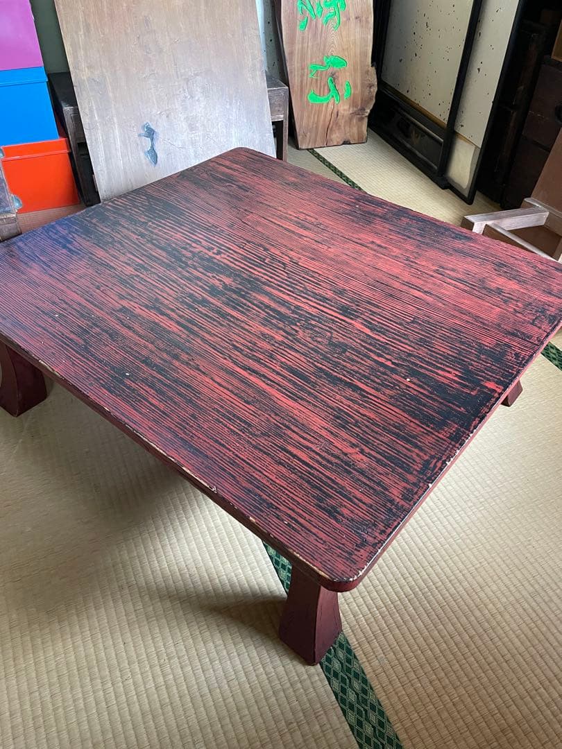 古民具、和アンティーク/座卓/レトロ・テーブル・古民家