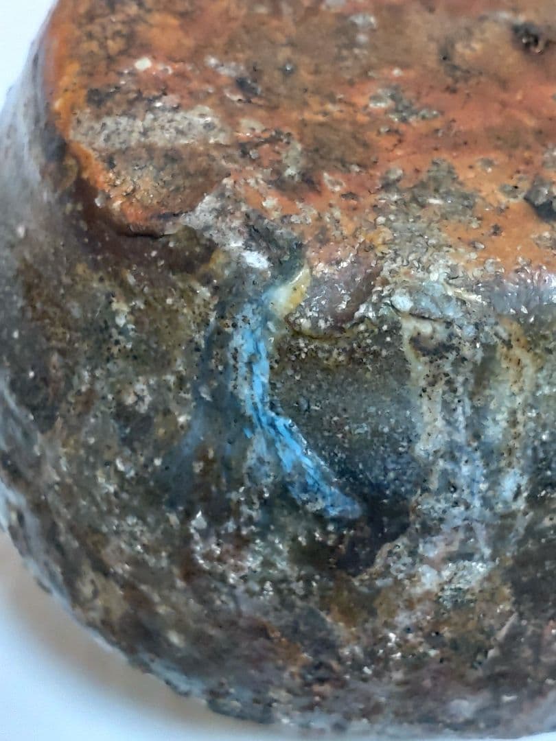 古美術　蹲型の掛け花入　置き物