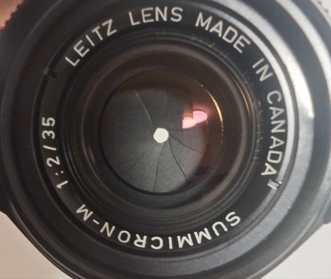Leica Summicron 35mm f/2 レンズ7枚玉 6bitコード