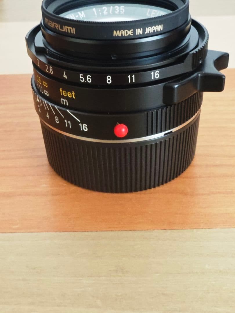 Leica Summicron 35mm f/2 レンズ7枚玉 6bitコード