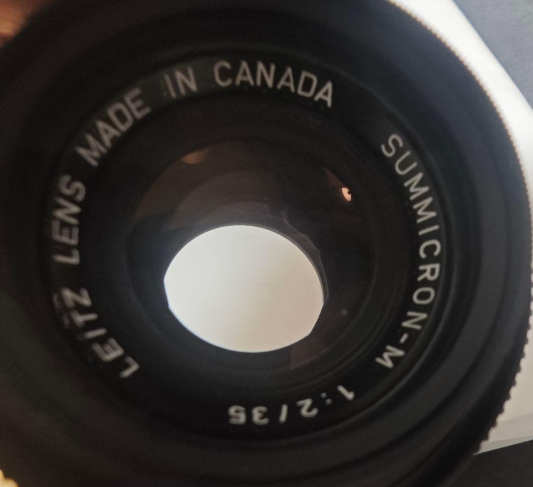 Leica Summicron 35mm f/2 レンズ7枚玉 6bitコード