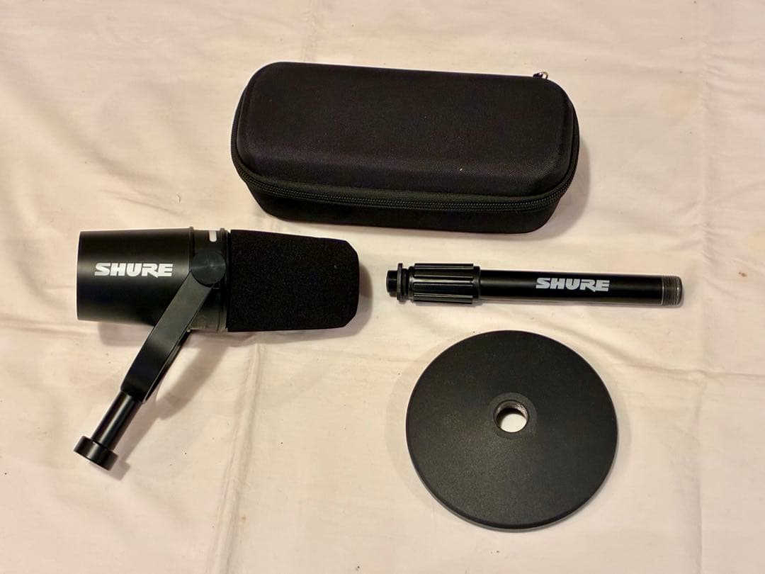 未使用品 SHURE MV7+ コンデンサーマイク