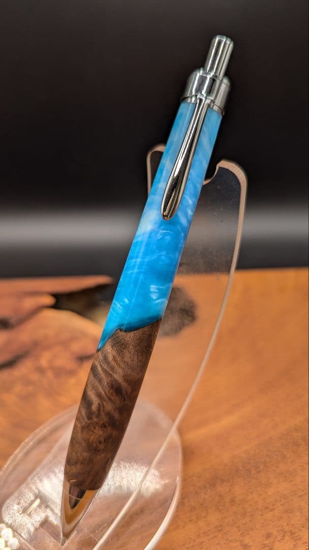 613ハイブリッドウッド　レジンウッド　木軸シャーペン　ボールペン