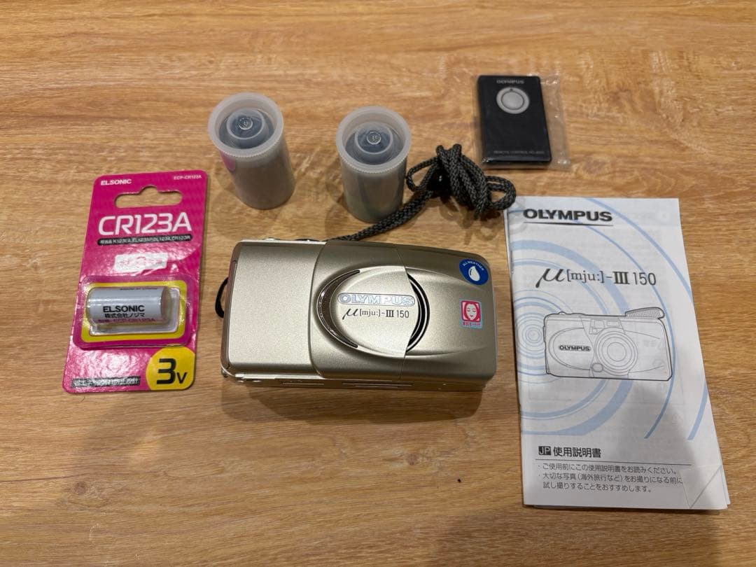 OLYMPUS μ [mju]-Ⅲ 150 コンパクトフィルムカメラ　最終値下げ