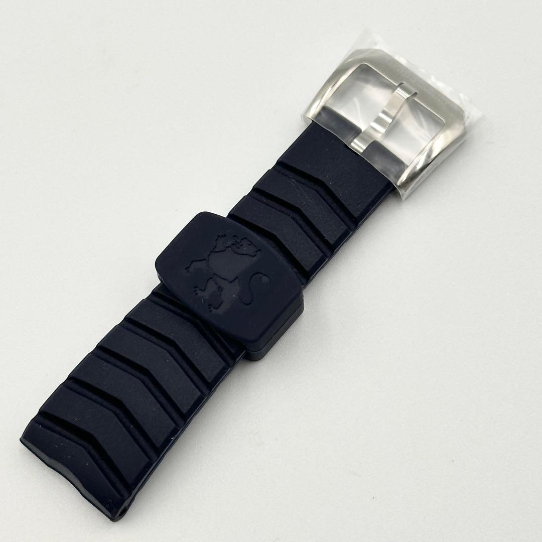 グランドセイコー 純正 交換用 ラバーベルト 約21mm ネイビー