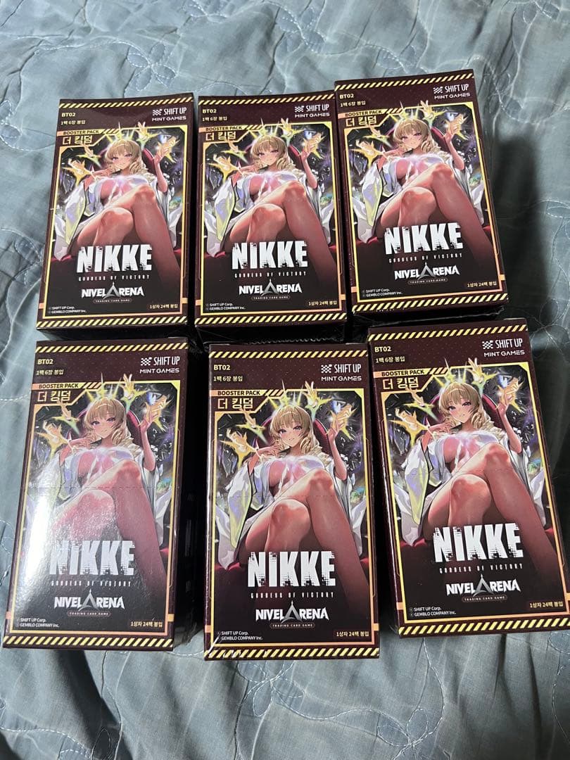勝利の女神 NIKKE ニケカード NIVEL ARENA Vol.2 6box