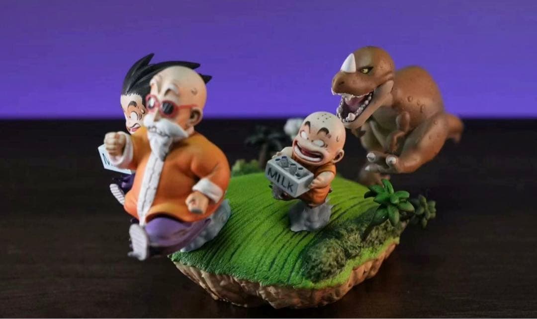 ドラゴンボール 孫悟空 亀仙人 フィギュア ガレージキット