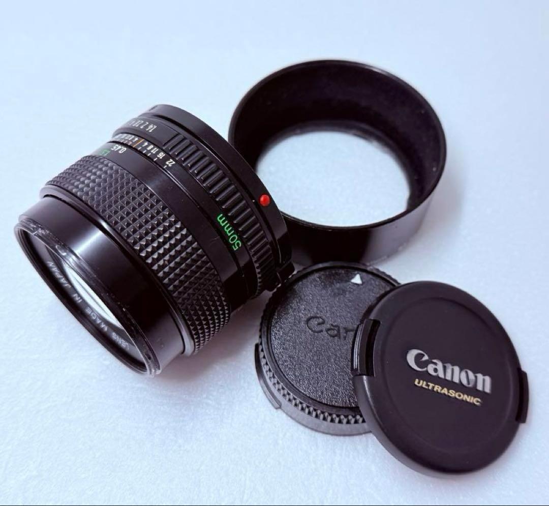 Canon AE-1 & New FD 50mm F1.4 各動作良好