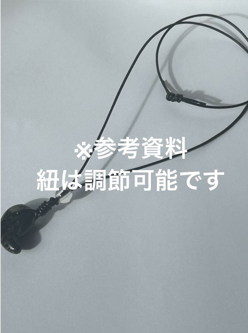 せ*堂様 【最後の2個】ギベオン隕石の勾玉ネックレス