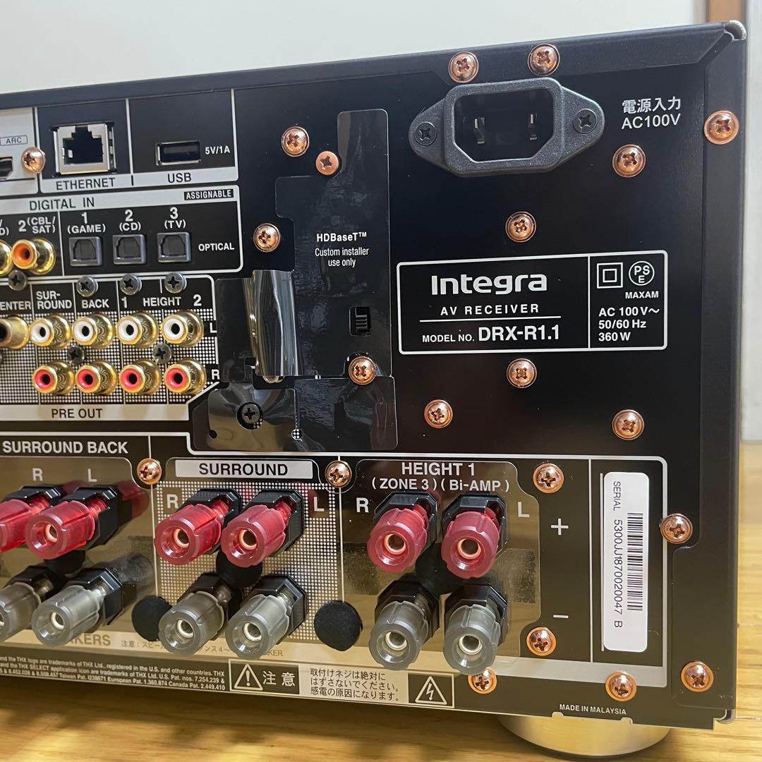 【未使用級】Integra インテグラ AVアンプ DRX-R1.1