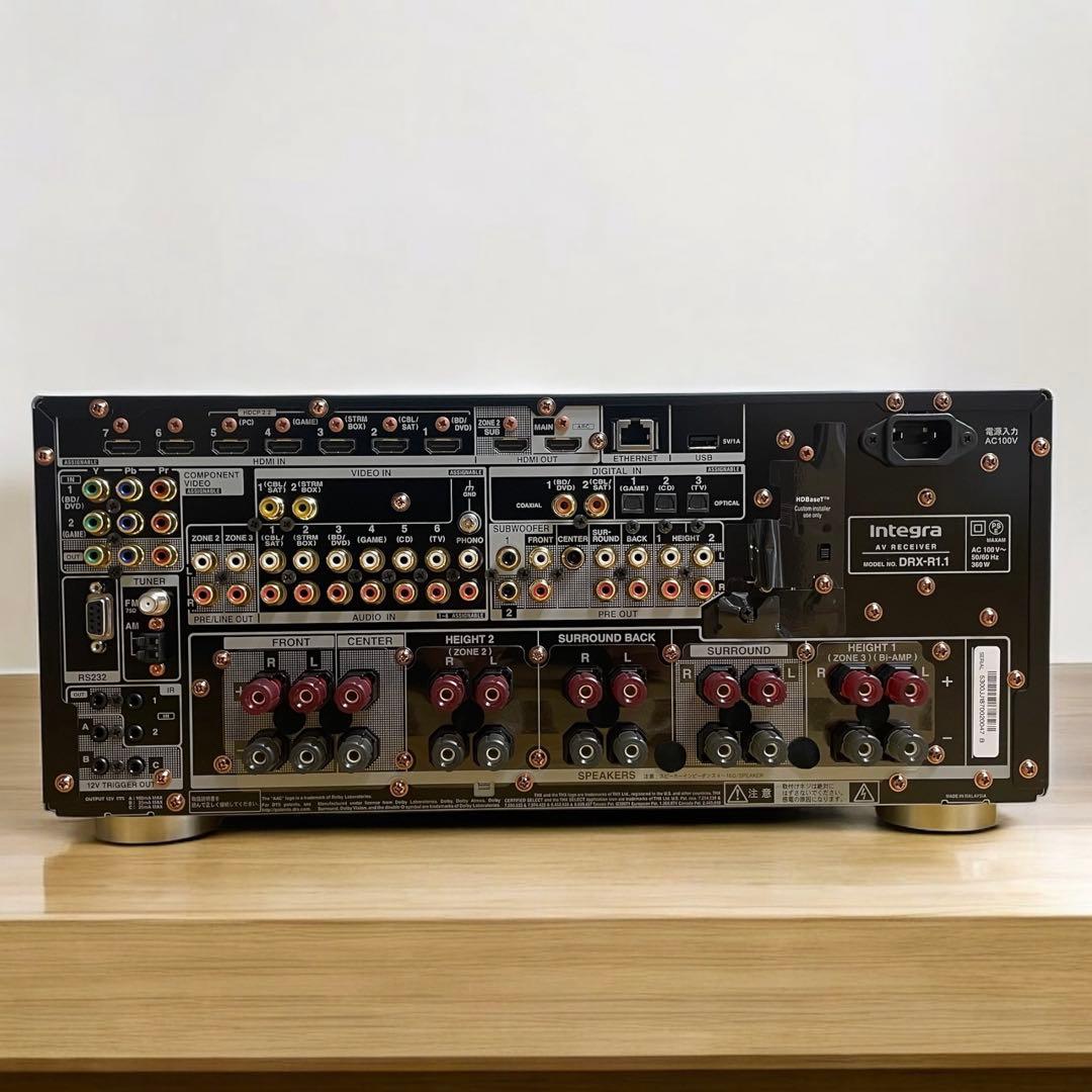 【未使用級】Integra インテグラ AVアンプ DRX-R1.1