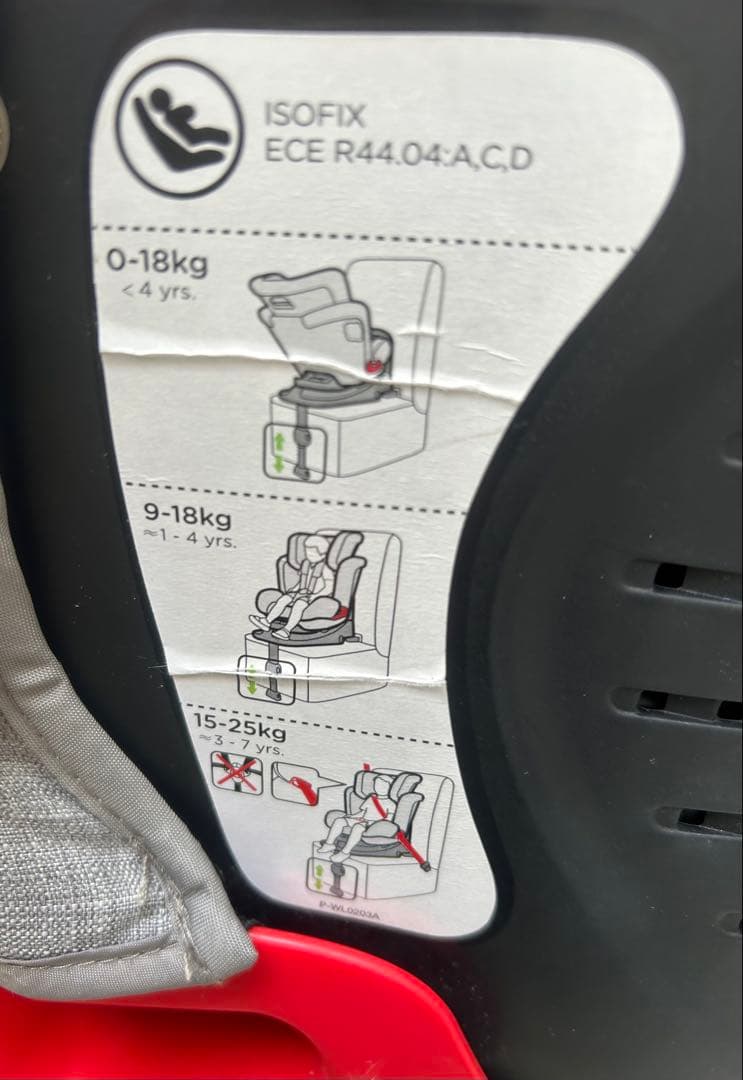 お値下げ　joie ジョイー　stapes ISOFIX チャイルドシート
